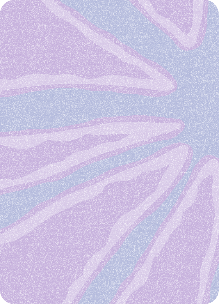 Abstract pattern with blue streaks on a purple background.